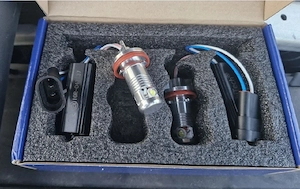 Becuri Led Angel Eyes BMW - imagine 2