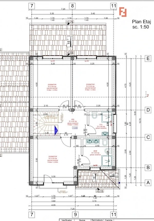 Duplex cu garaj, 4 camere si 403 mp teren - Mosnita Noua - imagine 3