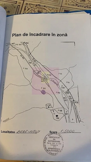 teren de vz in Berevoiesti / AG ( zona Pastravaria Rausor)