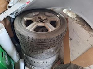 Vand jante din aluminiu echipate cu anvelope 205/50/R16