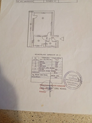 Magurele Ilfov,garsoniera dublă