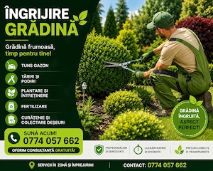 Îngrijiri Gradina 
