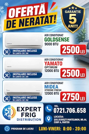 Aer conditionat oferta promotionala