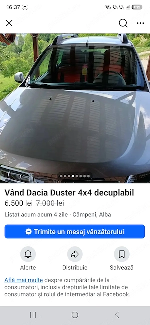 De vanzare Dacia Duster. - imagine 5