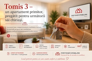 Tomis 3 – un apartament primitor, pregătit pentru următorii săi chiriași.