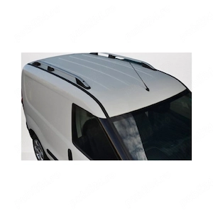 Set bare portbagaj longitudinale aluminiu auto compatibile Fiat Doblo Maxi 2010-2020 - imagine 4