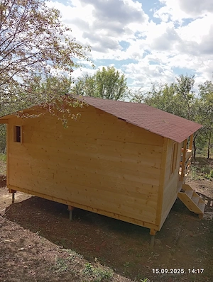 Teren intravilan 1.000mp+Cabană Noua+Asfalt+Utilitati,Panoramă SUPERBA spre Munți,altitudine,Daesti  - imagine 3