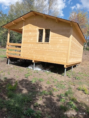 Teren intravilan 1.000mp+Cabană Noua+Asfalt+Utilitati,Panoramă SUPERBA spre Munți,altitudine,Daesti  - imagine 5