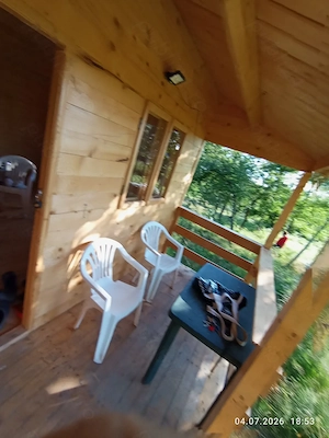 Teren intravilan 1.000mp+Cabană Noua+Asfalt+Utilitati,Panoramă SUPERBA spre Munți,altitudine,Daesti  - imagine 8
