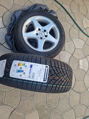 jenți Mercedes Benz R16 si R15 si anvelope noi R16 - imagine 3