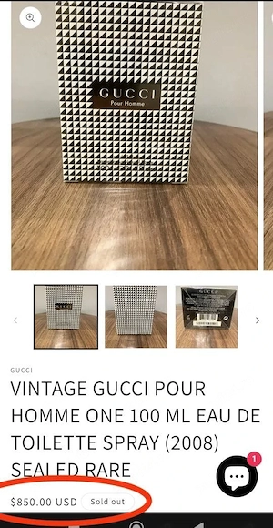 parfum Gucci FRANCE 