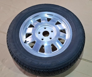Roata rezerva R15 - 5x112 Originala pentru Audi (A4, A6), VW (Golf, Passat, Jetta, Touran), Skoda (O - imagine 2