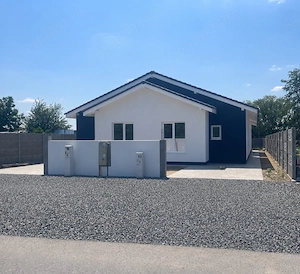 Proprietar vand 1 2 duplex in mosnita noua 4 camere 3 dormitoare 2 bai bucatarie living - imagine 2