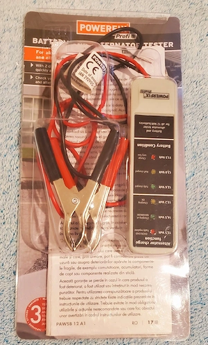 PowerfixTester baterie si alternator auto (12V) - imagine 2