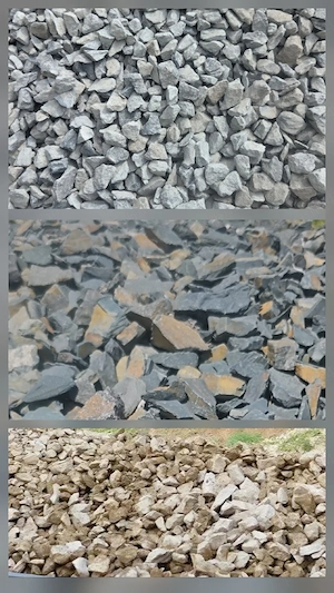Piatra sparta Decorativa gri si albaNisip Balastru Pamant gazon beton concasar