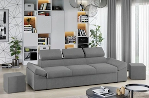 Vand canapea extensibila + 2 tabureti - canapea extensibila 3 locuri Cluj Napoca Canapea 3 locuri 