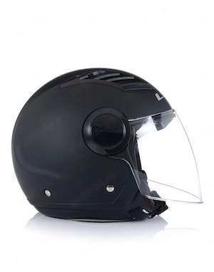 Casca moto LS2 OF562 Negru Mat XS - imagine 2