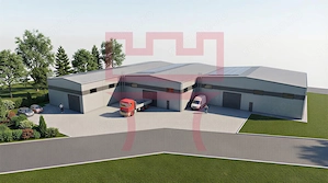 Hala  de inchiriat in Apahida cu drive in si zona pentru birouri - imagine 5