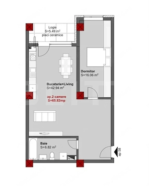 OPORTUNITATE ! Apartament 2 camere, Scala Center  - imagine 14