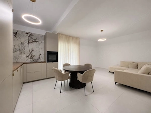Duplex nou, forma cubica, mobilat - Giarmata 