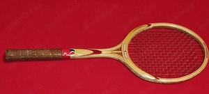 pt. colectionari  RACHETA tenis camp vintage DIN LEMN  o bijuterie impecabila - DAVIS EQUIPAMENT   