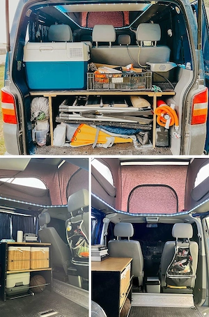 Volkswagen T5 California 4x4 campervan autorulota overlanding - imagine 5