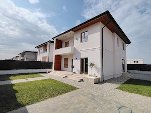 Vila Dobroiesti 5 camere, 3 bai, Complex Rezidențial, strada ASFALTATA - imagine 9