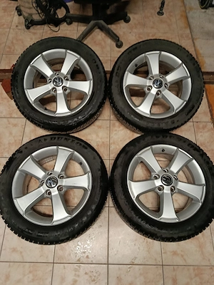 Jante vw, seat, skoda 5x112 16 anvelope 205 55 16  - imagine 7