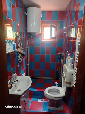 vând casă din lemn (cabană)izolată cu teren aferent - imagine 9