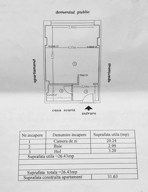 Garsonieră   Compozitori | Etaj 5 9 | Lift  | Ideală pentru investiție