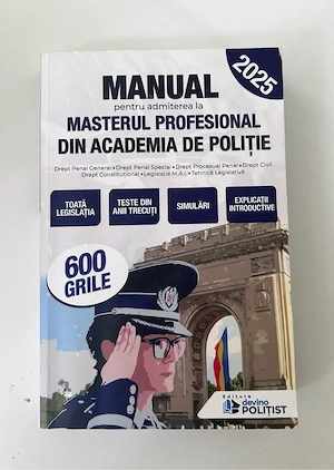 Manual admitere Master Profesional