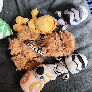 Set 5 jucării de pluș Star Wars 