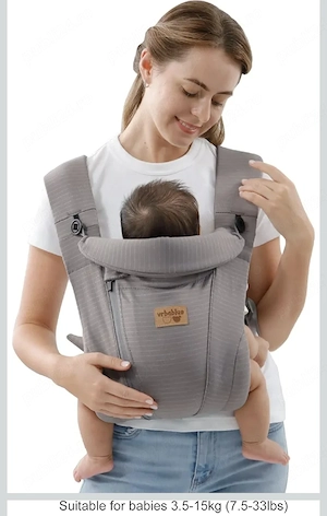 Marsupiu ergonomic vrbabies (Ham bebeluși)