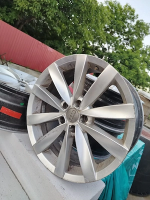 Vând genți Audi a4 pe 18 5x112 cu gaura 66,6 - imagine 2