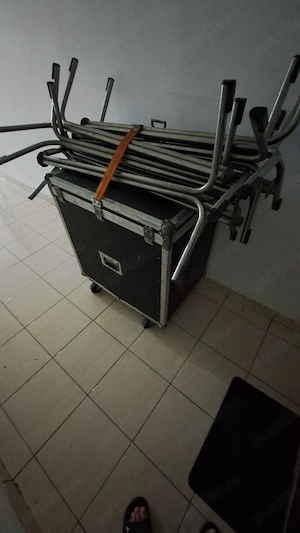 10 mese typ Bistro cu ladă transport