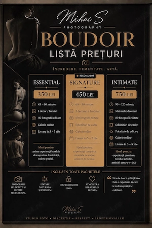     Ședințe Foto Boudoir Premium   Doar Tu, Exact Așa Cum Ești