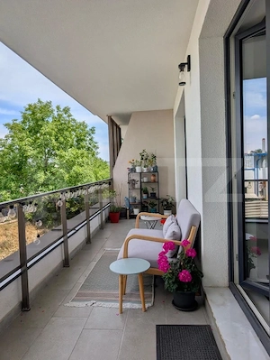 Apartament 2 camere, 53.90 mp, terasa, zona Intre Lacuri - imagine 9