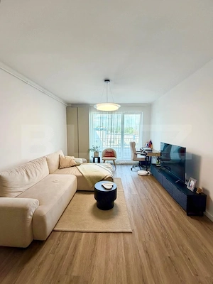 Apartament 2 camere, 53.90 mp, terasa, zona Intre Lacuri - imagine 2