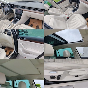 -WV Passat-An 2015-Motor 2.0 TDI-Model Highline-Deosebit-Interior Piele-Crem !!! - imagine 10
