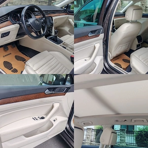 -WV Passat-An 2015-Motor 2.0 TDI-Model Highline-Deosebit-Interior Piele-Crem !!! - imagine 7