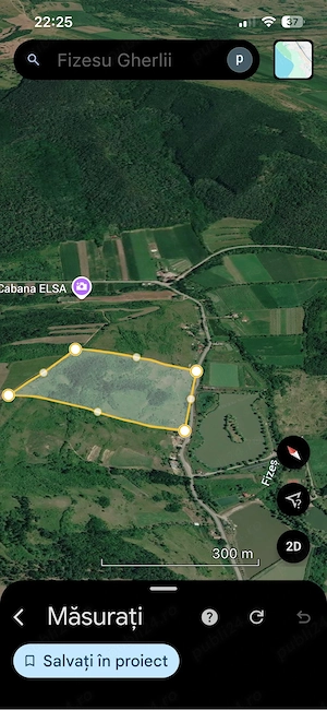 Teren 2,53 ha cu 4.458 mp intravilan situat la limita între localitatea Fizesu Gherlii și Santioana  - imagine 3