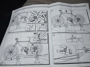 suport/portbagaj bicicleta pe plafon  - imagine 5