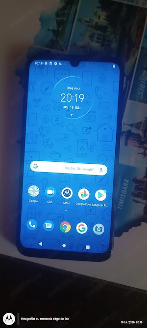motorola g8 plus functional,arata bine