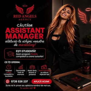 Căutăm Assistant Manager   alătură-te echipei noastre de marketing! - imagine 2