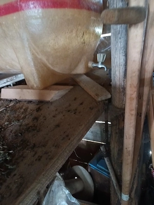 Vând Butoi de fibră de sticlă de 500l