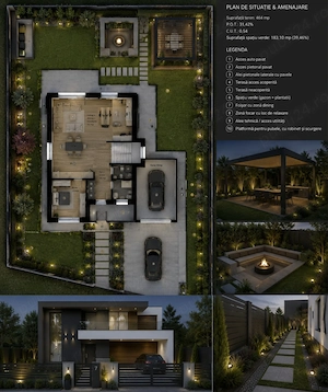 Casă individuală în Balotești   Zona Iris   Florilor - imagine 2
