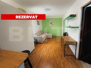 Garsonieră mobilată cu centrală proprie, zona Noua