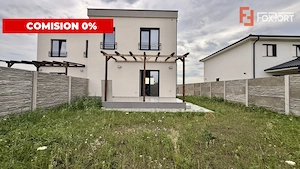 Duplex modern, predare la cheie, toate utilitatile - asfalt - Mosnita 