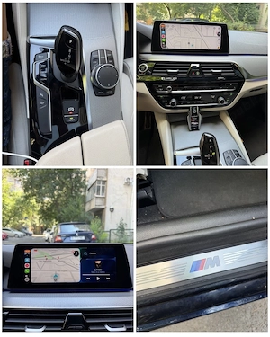 BMW Seria 5 G30 520d M Sport | Harman Kardon | HUD | Trapă | 147k km - imagine 2