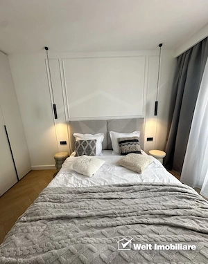 Apartament 2 camere finisaje PREMIUM, mobilat si utilat, parcare subterană ! - imagine 5